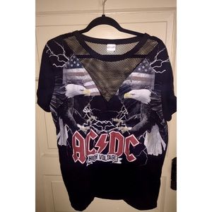 AC/DC band shirt